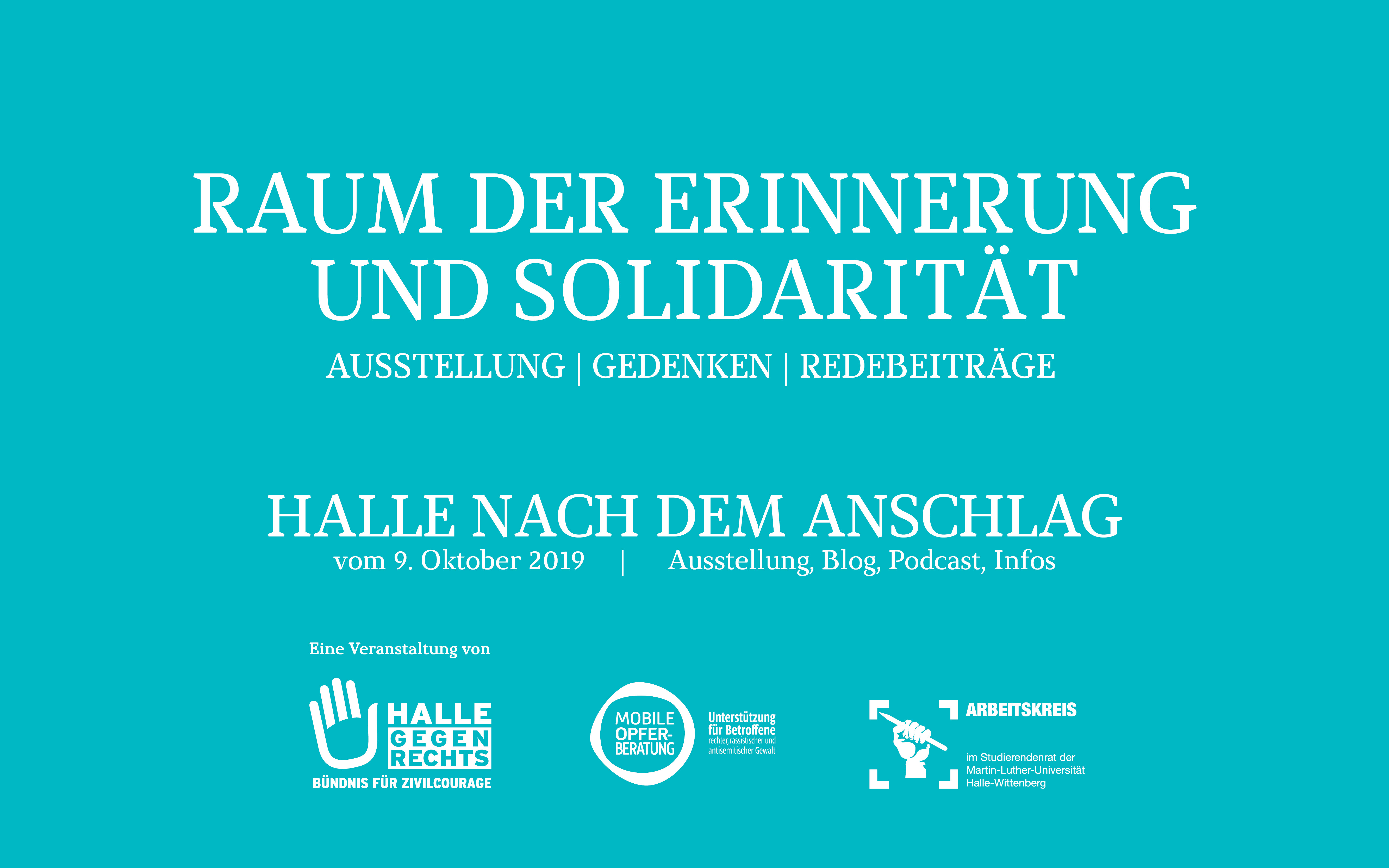 Raum Der Erinnerung Und Solidaritat Halle Saale Nach Dem Anschlag